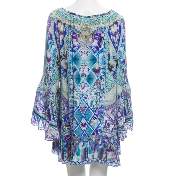 CAMILLA Silk Long Sleeve Blouse Size: S - Picture 7 of 13